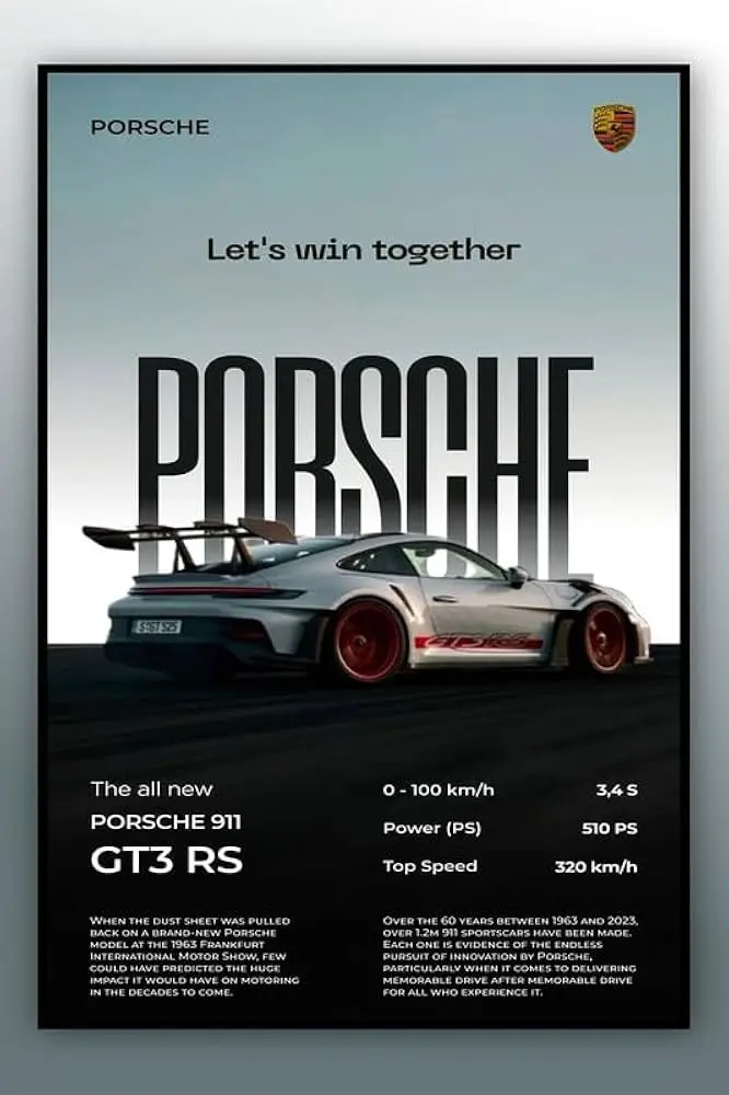 Porsche Poster